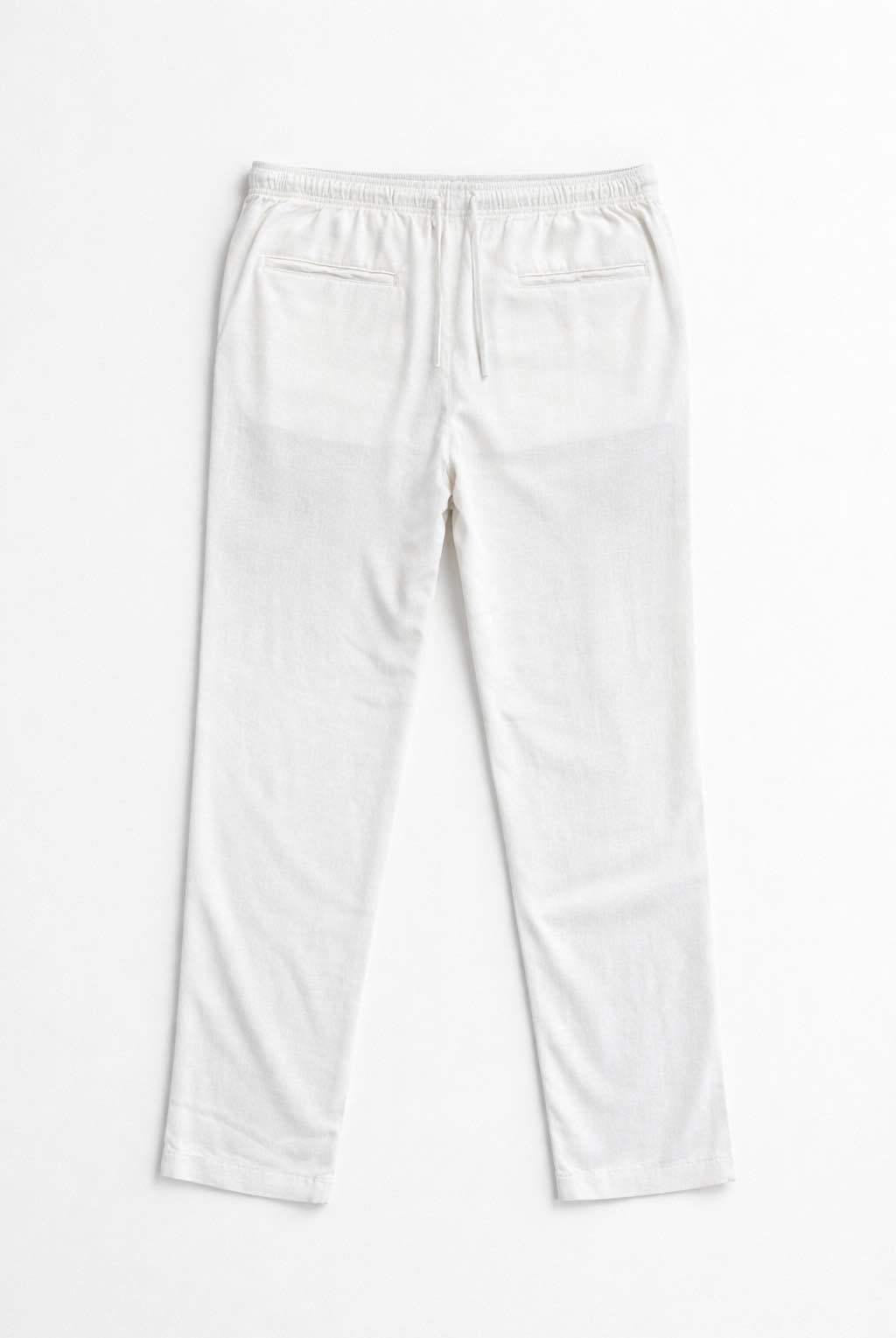 Pantalon Riviera — Blanc Immaculé