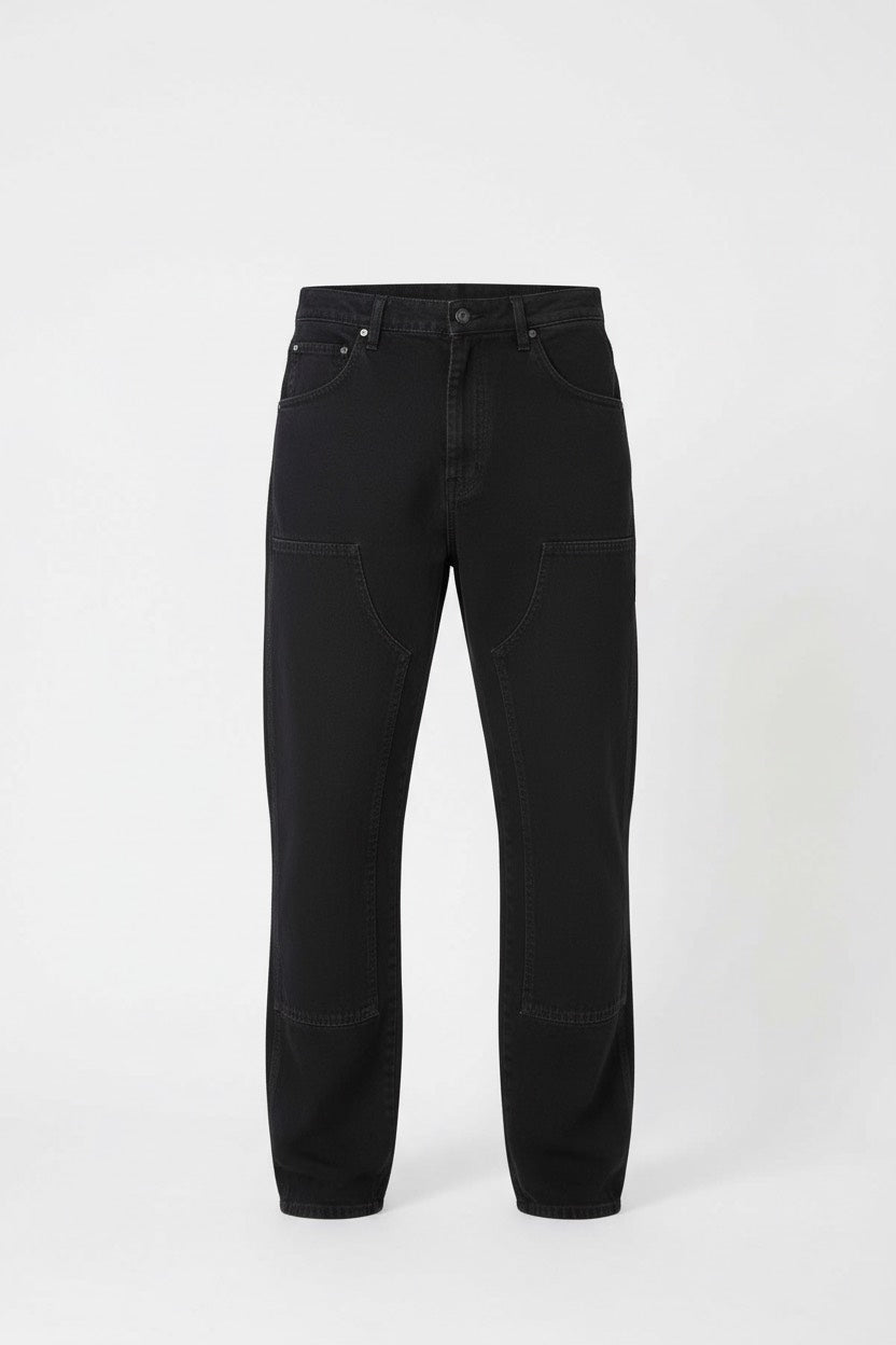 Jean Noir Coupe Droite