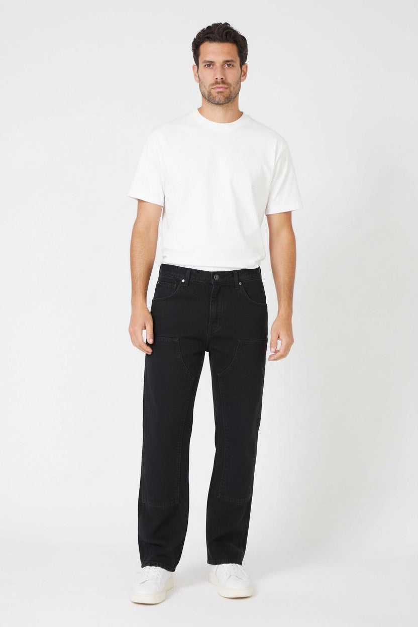Jean Noir Coupe Droite