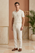 Pantalon Riviera — Blanc Immaculé