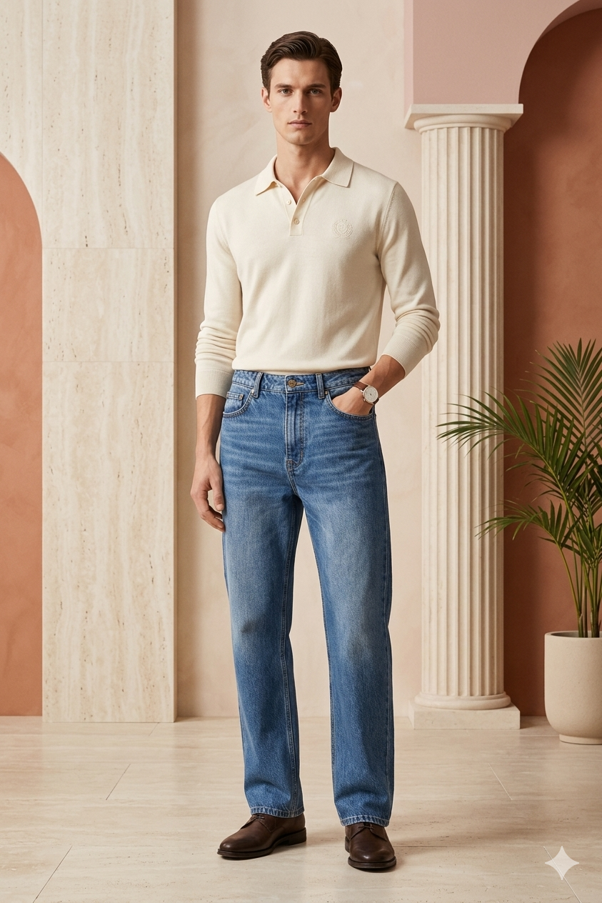 Jean Droit Intemporel – Lavage Vintage