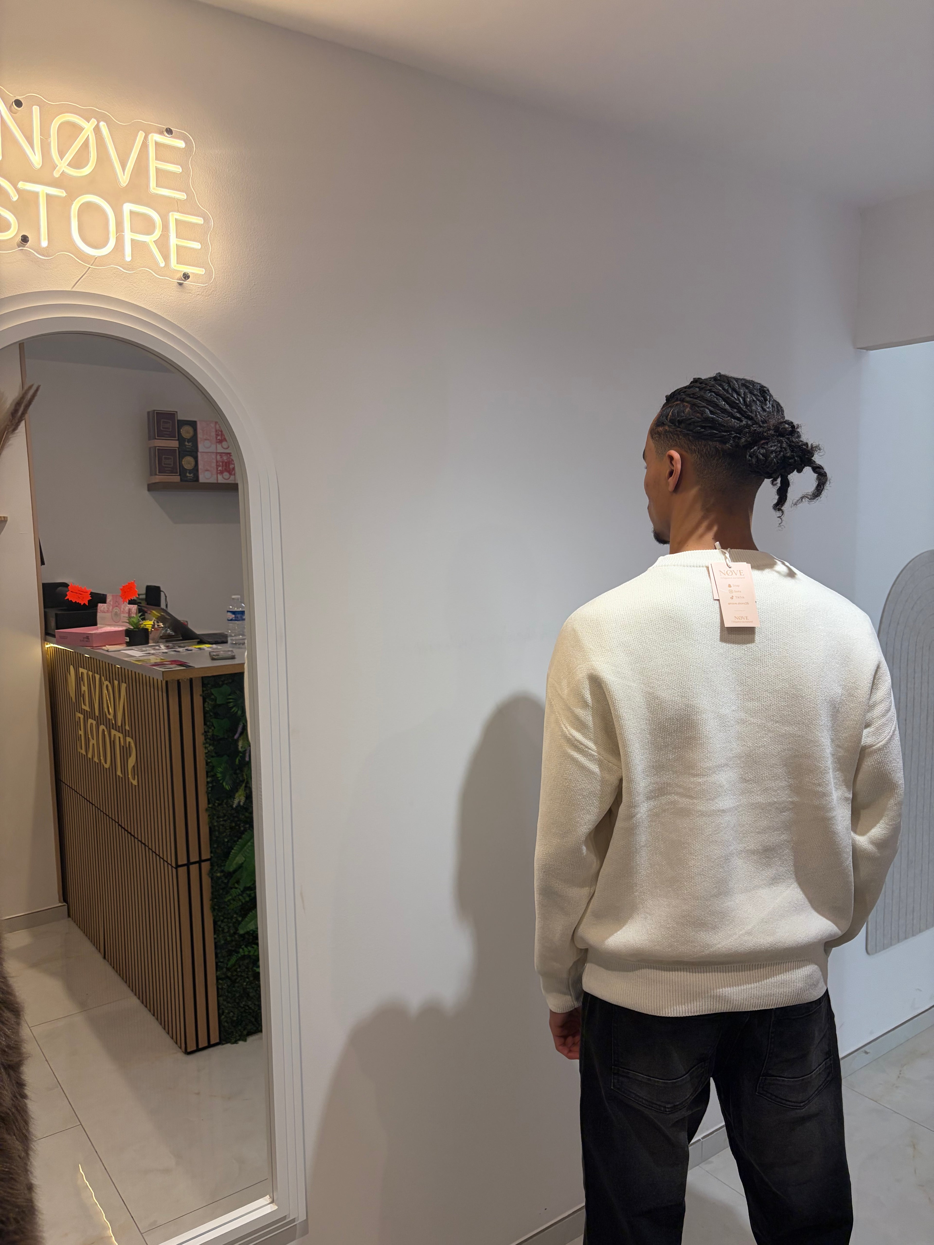 Pull Chic Effet Texturé