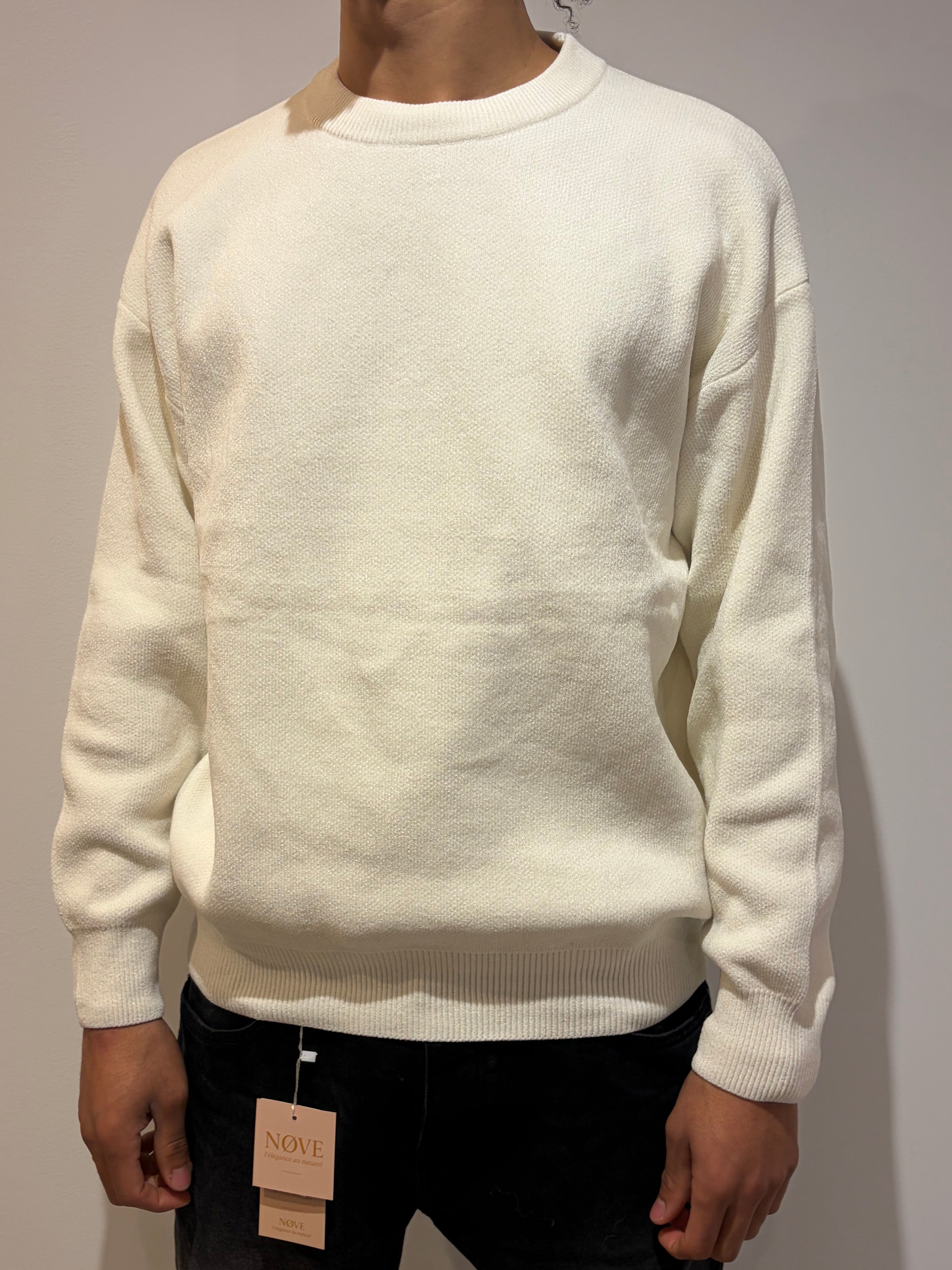 Pull Chic Effet Texturé