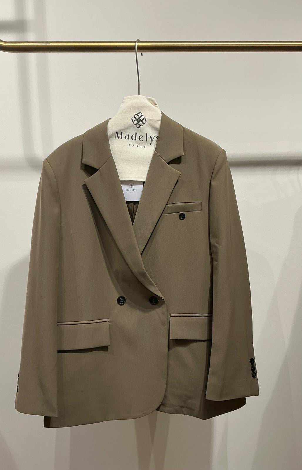 Blazer Kaki Double Boutonnage