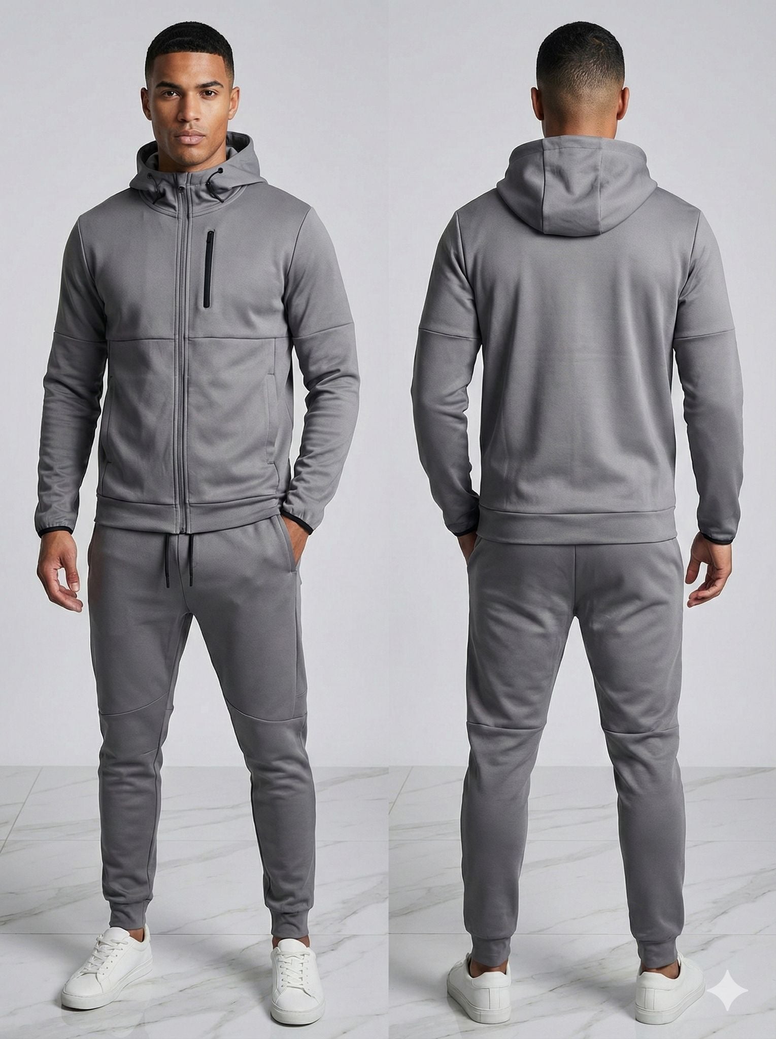 Survêtement tech homme 2 pièces veste et pantalon
