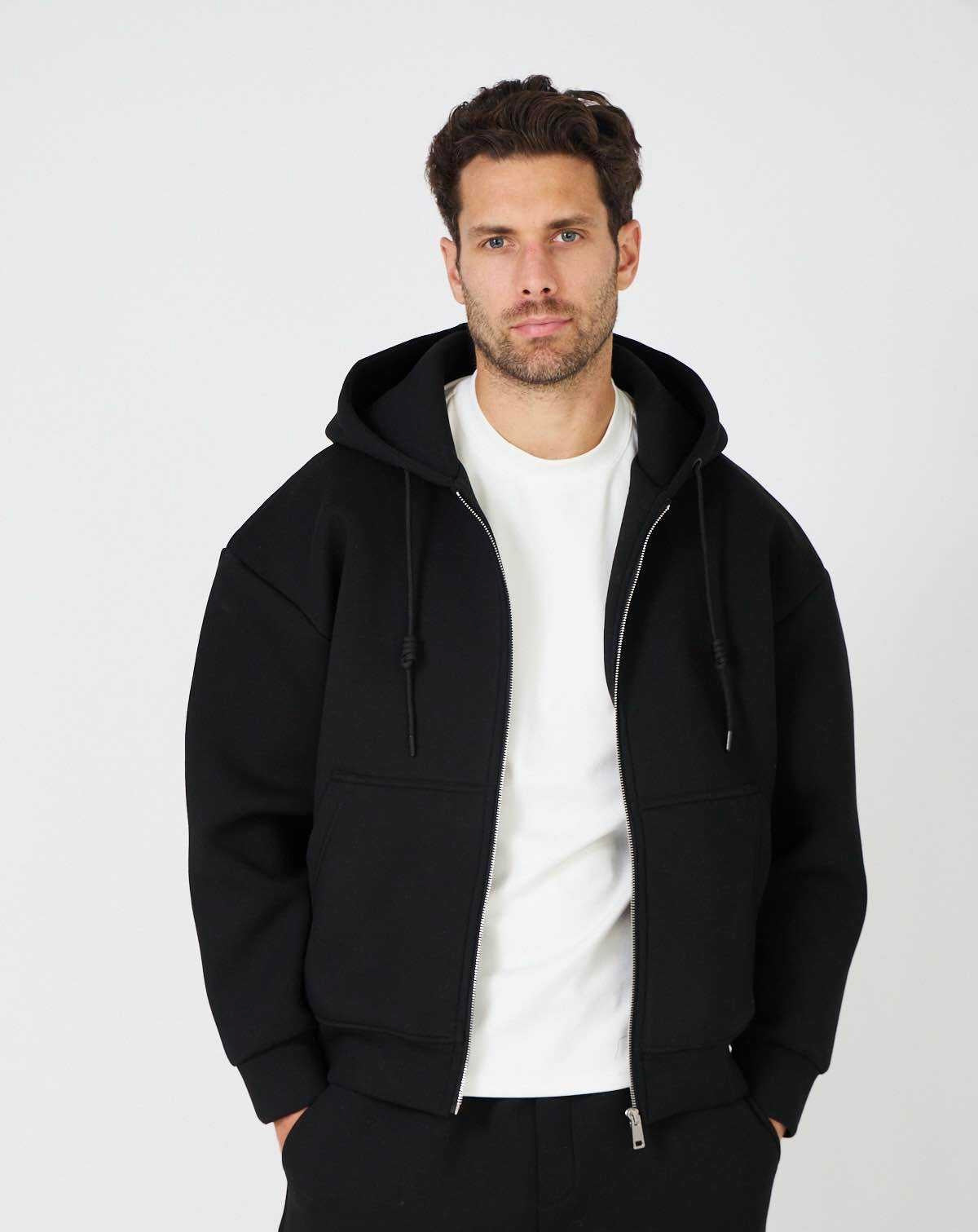 Gilet Zippé à Capuche