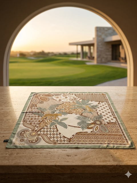 Bandana Satiné – Imprimé Luxe 4 Coloris