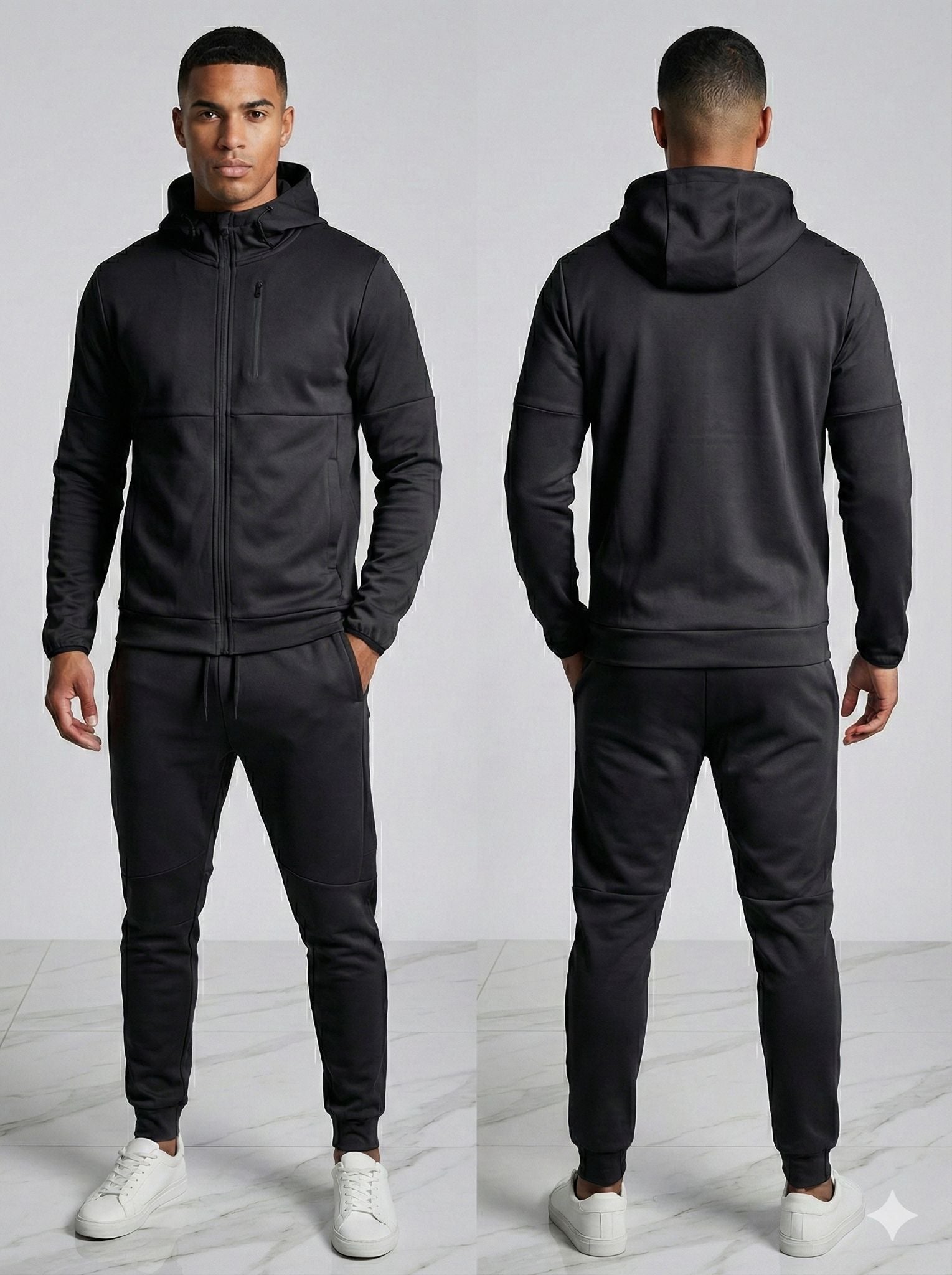 Survêtement tech homme 2 pièces veste et pantalon