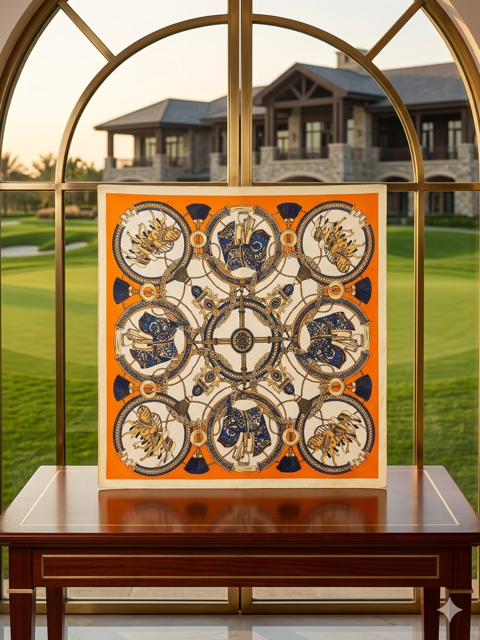 Bandana Satiné – Imprimé Luxe 4 Coloris