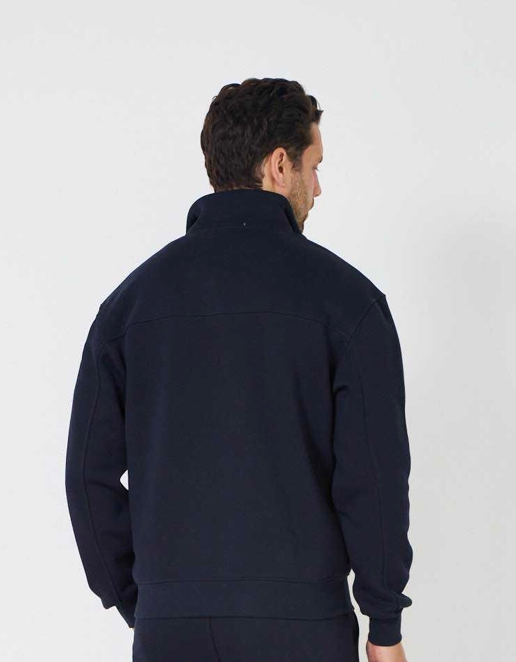 Pull Zippé Molletonné Chic & Sport