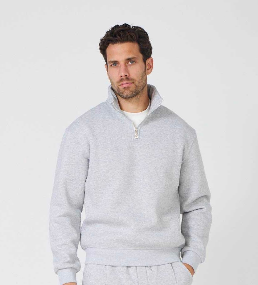 Pull Zippé Molletonné Chic & Sport